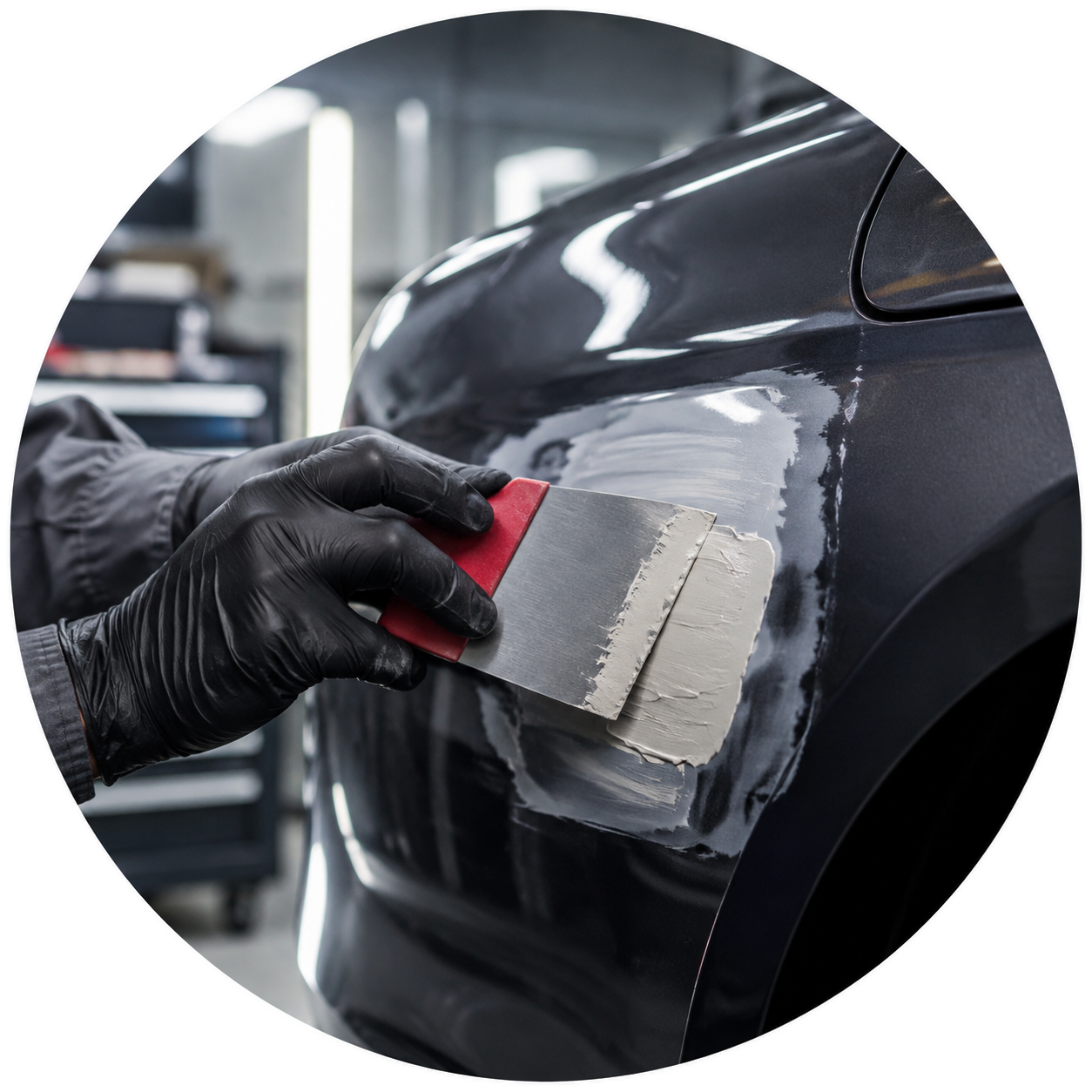 Riparazione di un pannello della carrozzeria